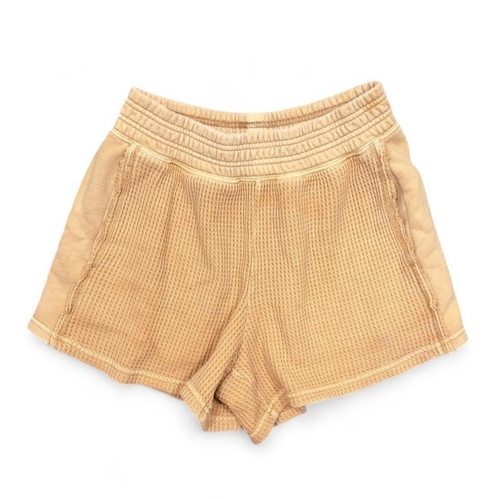 Aerie Waffle‎ Knit Lounge Shorts Women's XS High Waisted Elastic Waist Pull On